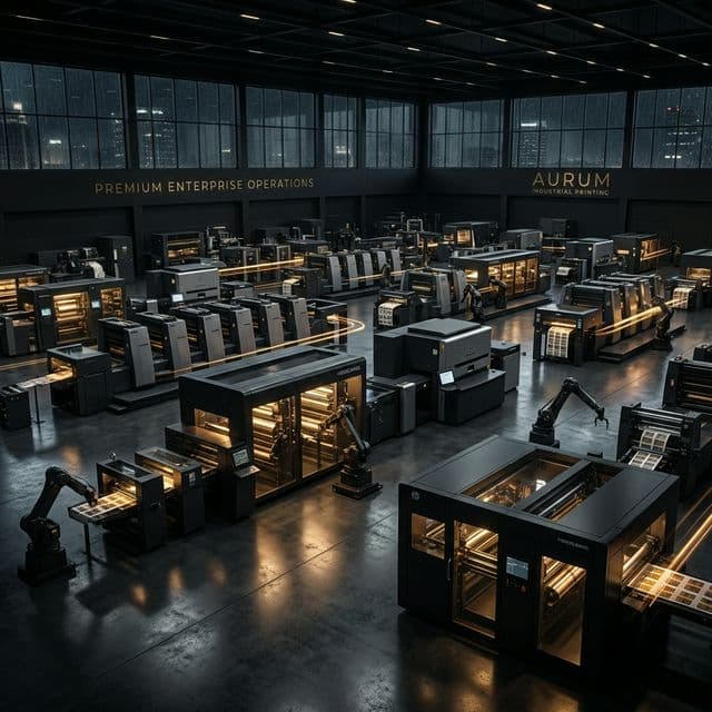 Industrial Printing Operation