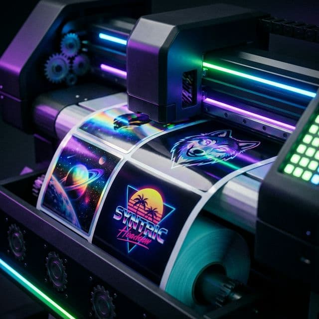 Premium label printing